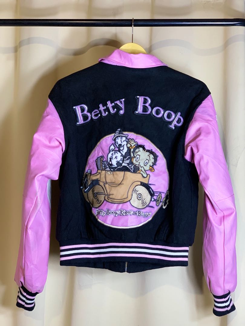 Betty boop varsity jacket outlet