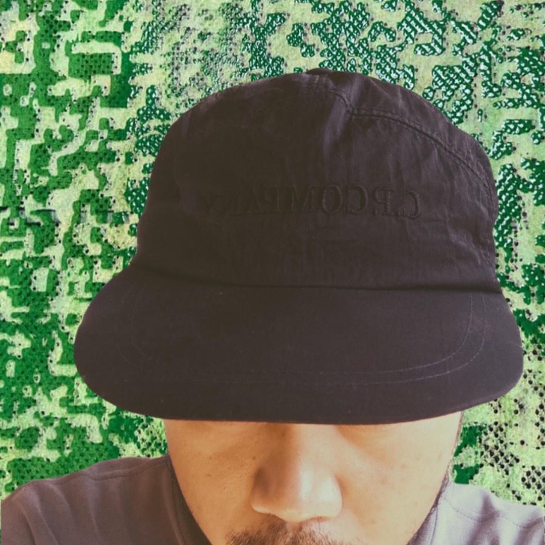 Vintage Cp Company 5 Panel Cap Black Colour Way With The Unique Design Of Backstrap And the strap Can hold Something Size L ( 60-59 Cm ) Material ...
