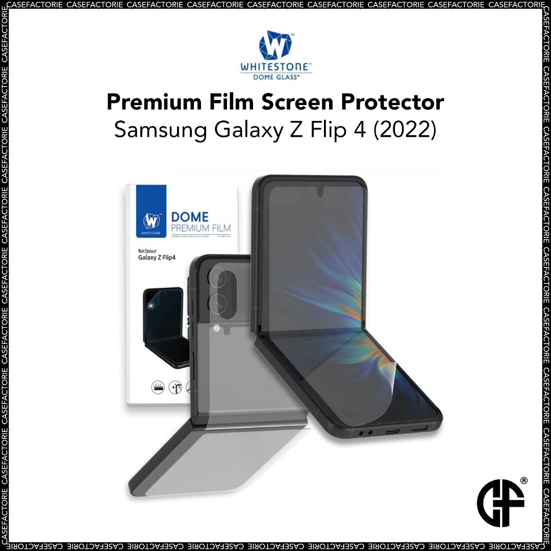 Whitestone Dome Premium Film Screen Protector for Samsung Galaxy Z Flip