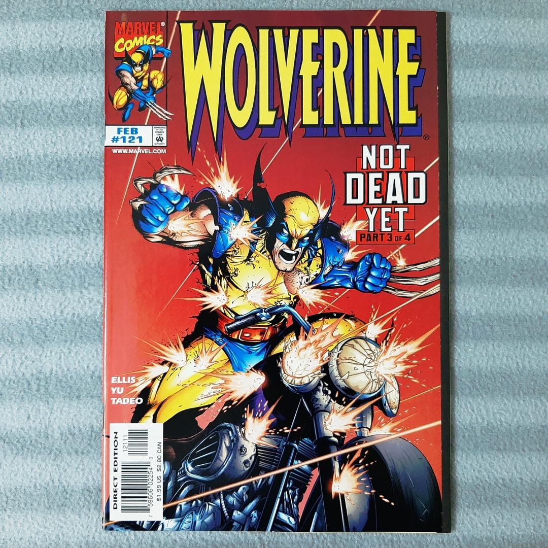 Wolverine #121 (Marvel Comics) X-Men (Warren Ellis, Leinil Francis Yu,  Edgar Tadeo), Hobbies & Toys, Books & Magazines, Comics & Manga on Carousell