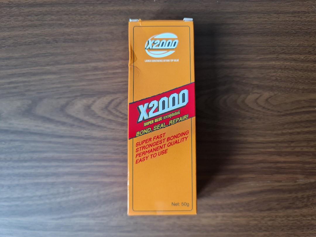 X2000 Super Glue Bond Seal Repair Super Fast Strongest Bonding Permanent Quality Easy To Use Hobbies Toys Stationery Craft Craft Supplies Tools on Carousell