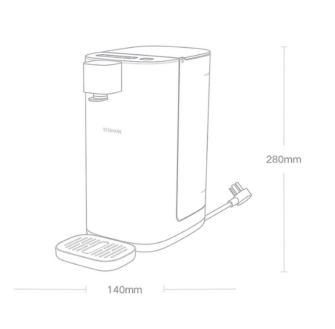 XIAOMI Scishare 3L Water Dispensor TV Home Appliances Kitchen xiaomi-scishare-3l-water-dispensor-tv-home-appliances-kitchen