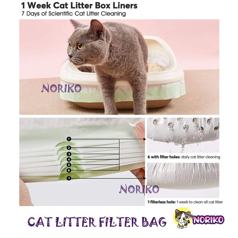 Cat litter online liners with holes