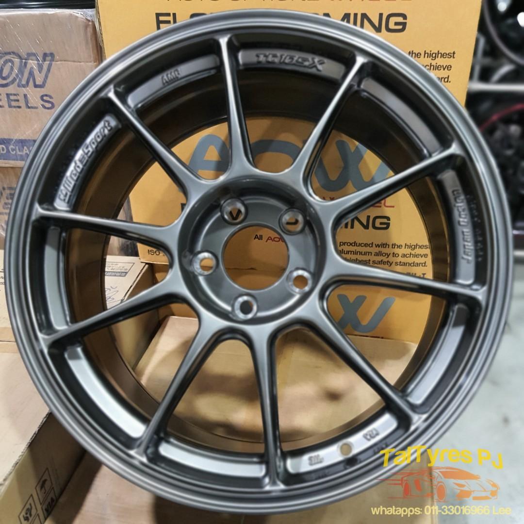 Tc 105x Rim 18inci AOW TC105X Sport Rim FlowForming Super LightWeight (Thailand)‼ ...