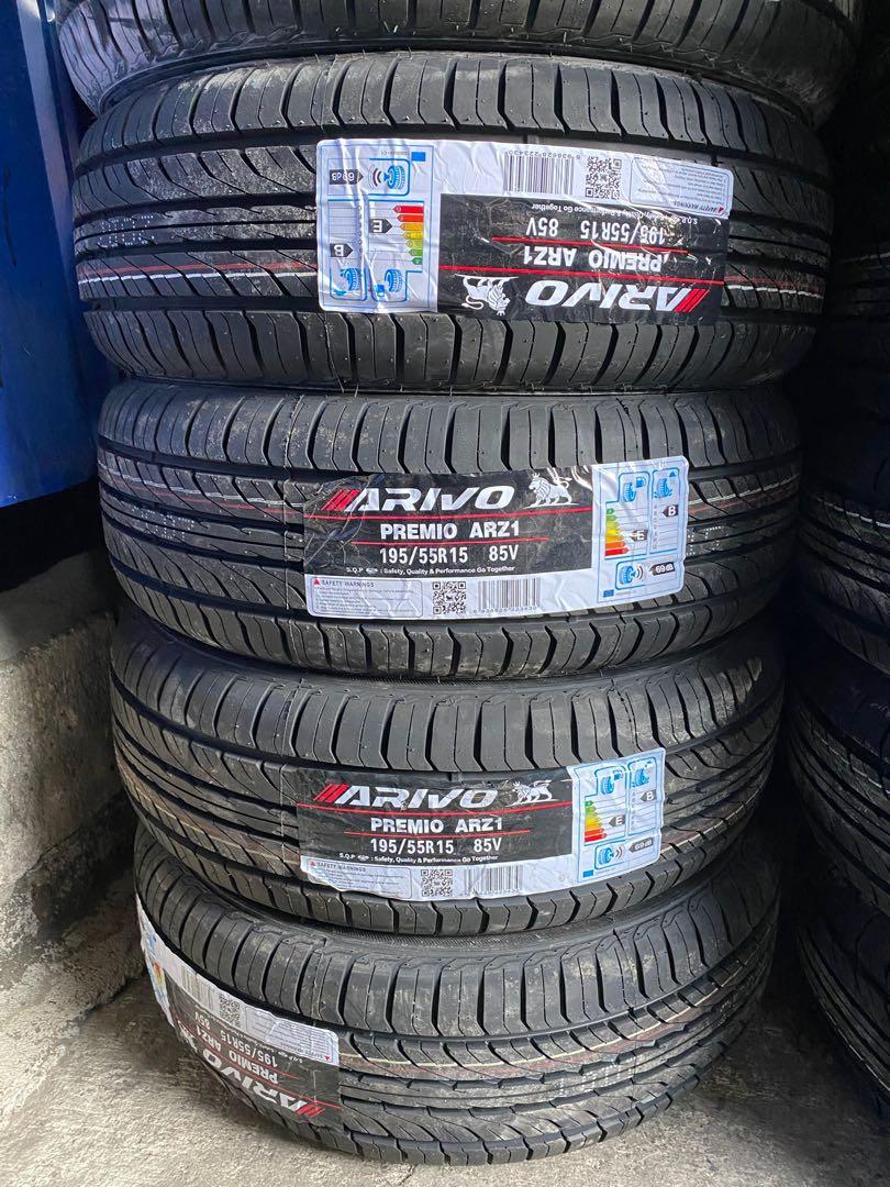 195-55-r15 Arivo Tire Brandnew, Car Parts & Accessories, Mags and Tires on  Carousell