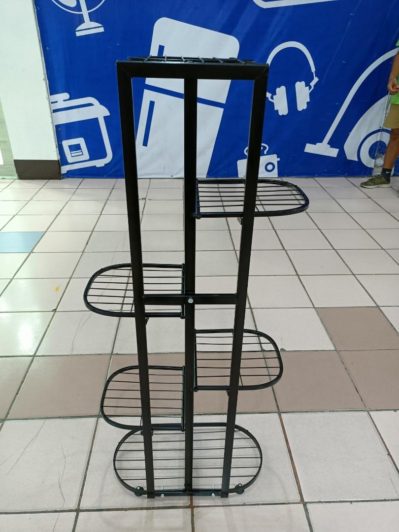 6 tier metal plant stand, Furniture & Home Living, Gardening, Pots