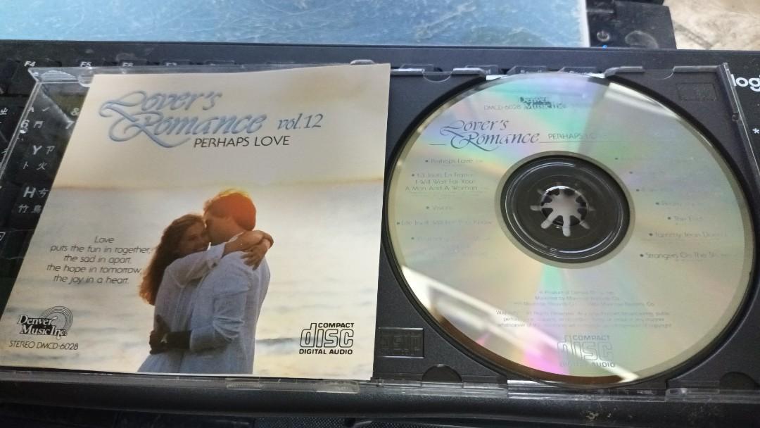 發燒天碟LOVER'S ROMANCE VOL.12 PERHAPS LOVE 澳洲版CD, 興趣及遊戲