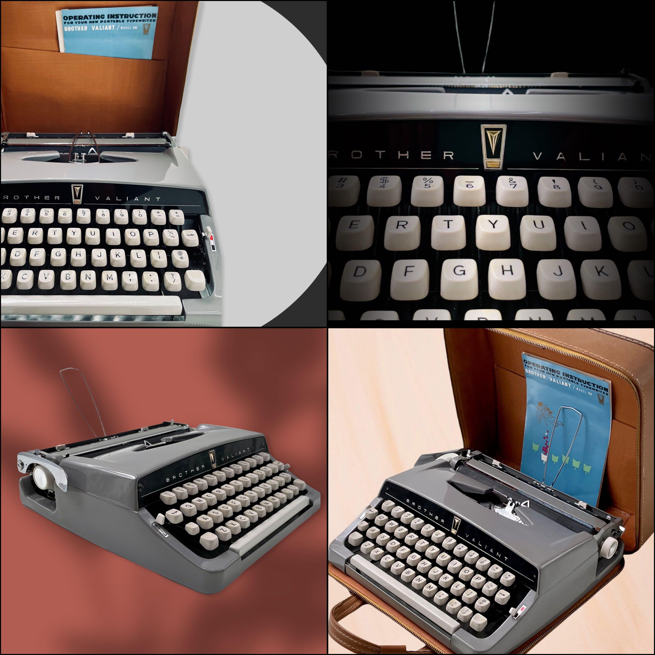 !! RARE !! Mintcondition 1962 Brother Valiant ultraportable