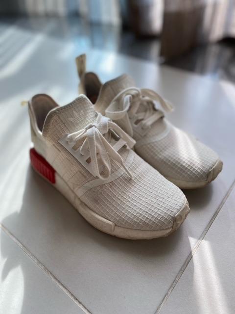 adidas NMD R1 Off White Lush Red Retail Price HK 1 100