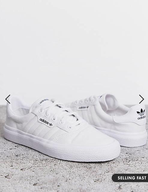 Adidas Originals 3MC Trainers in Triple White (Women's UK 5 / US 5.5),  Women's Fashion, Footwear, Sneakers on Carousell