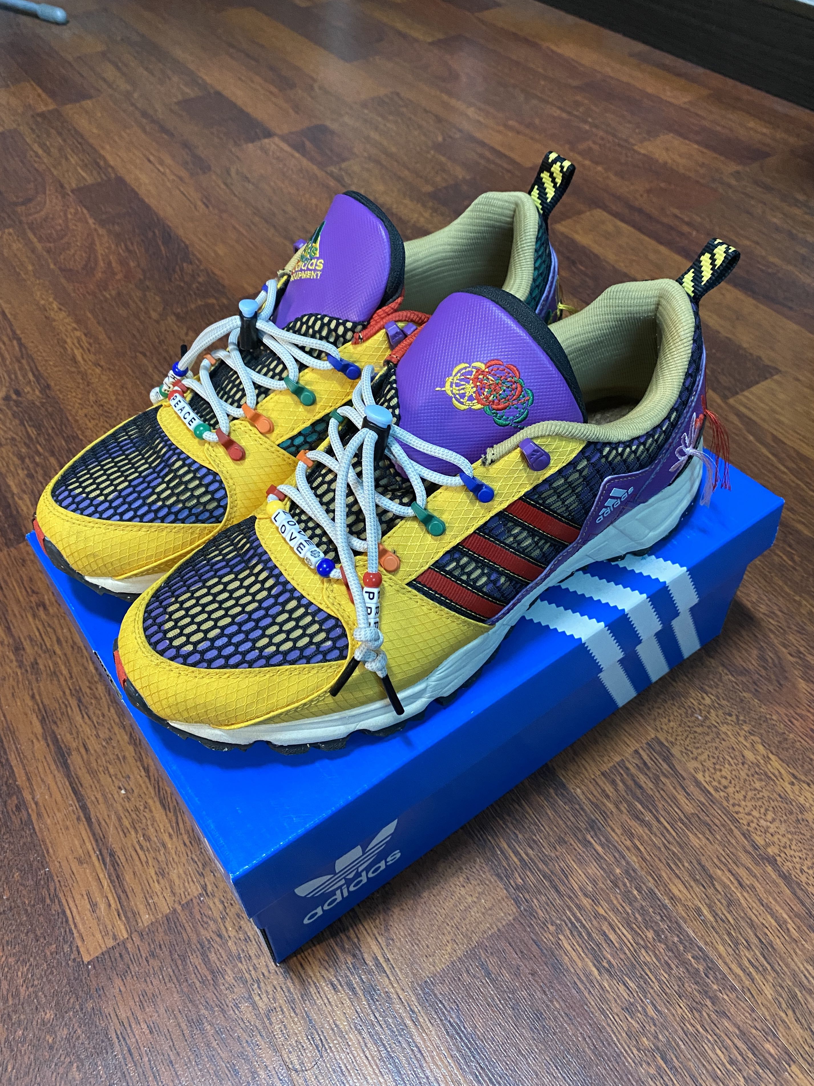 Adidas x Sean Wotherspoon EQT Support , Men's Fashion, Footwear