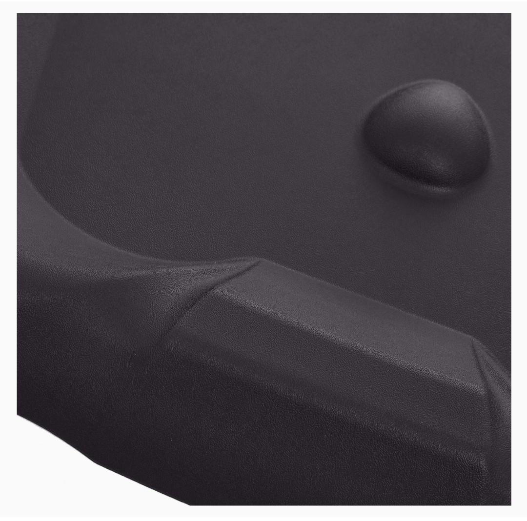 AmazonBasics 30x3x25 NonFlat Standing AntiFatigue Desk Mat, Computers
