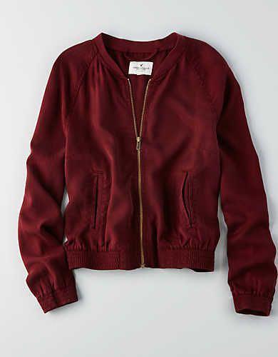 American eagle cheap red jacket