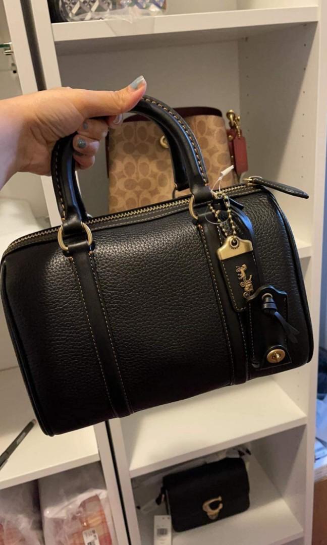 Coach Black Sling Bag - Ruby Satchel, Women's Fashion, Bags & Wallets,  Cross-body Bags on Carousell