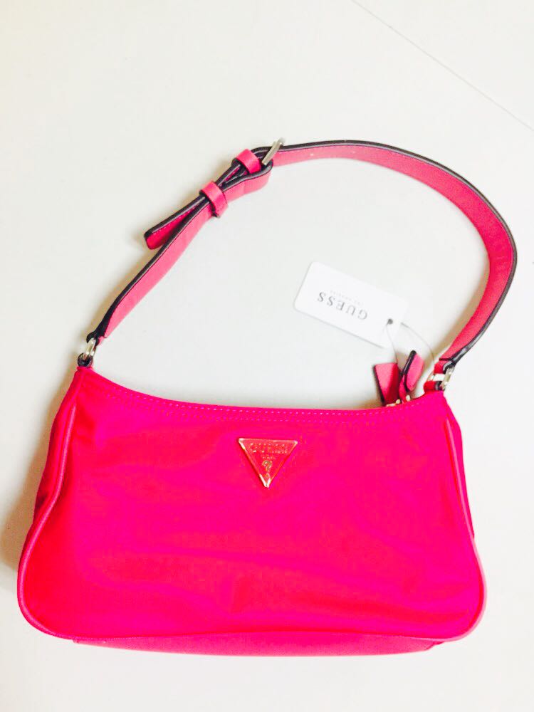 Authentic Guess Little Bay Shoulder Bag, Luxury, Bags & Wallets on