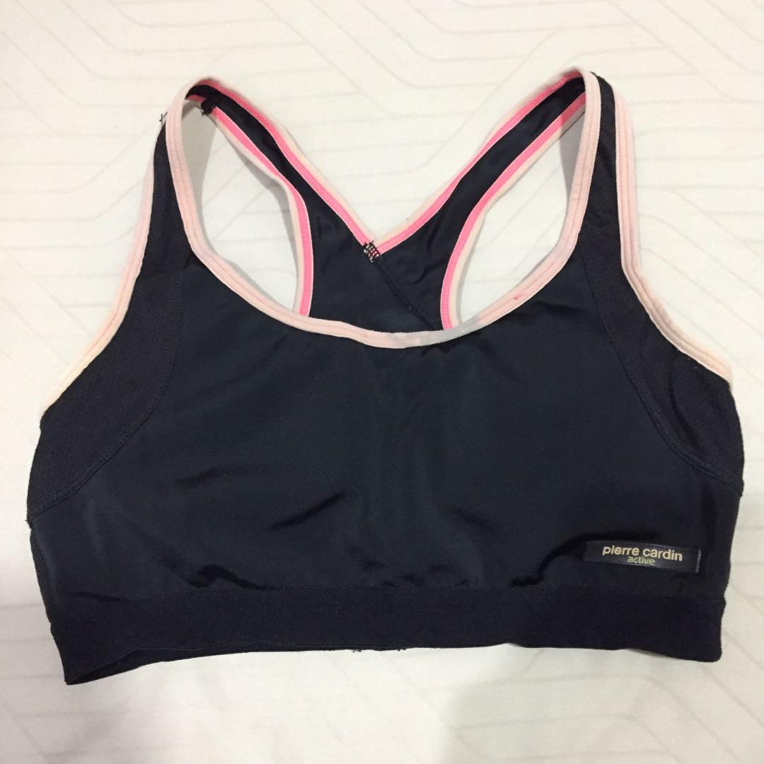 Pierre Cardin Active Sports Bra, Women's Fashion, Tops, Sleeveless on  Carousell