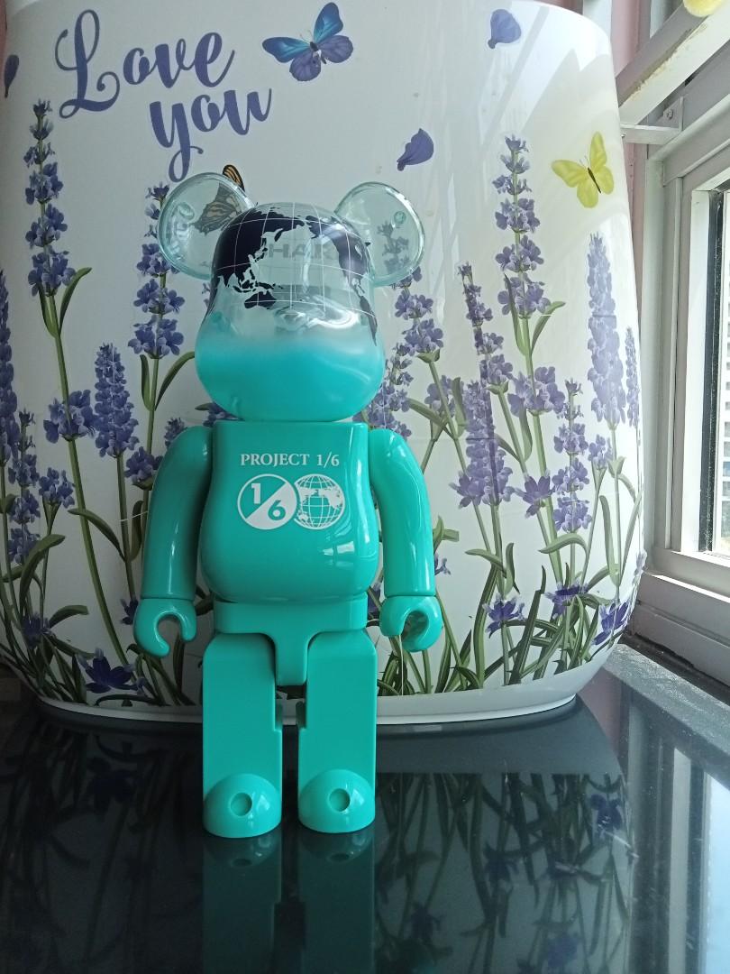 BE@RBRICK EARTH OCEAN BLUE 400%