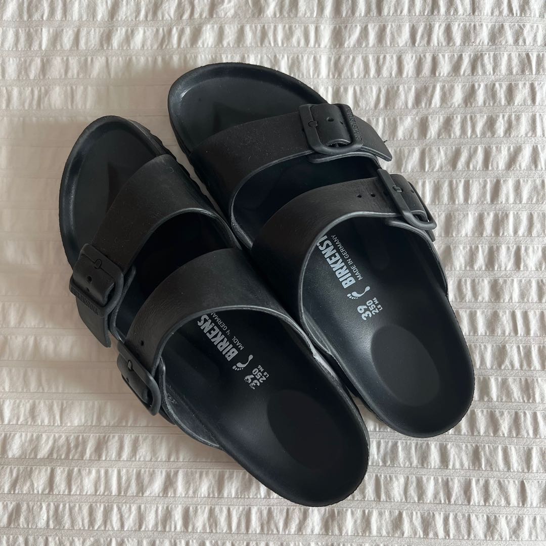 Birkenstock Eva Black 39 Women s Fashion Footwear Sandals on