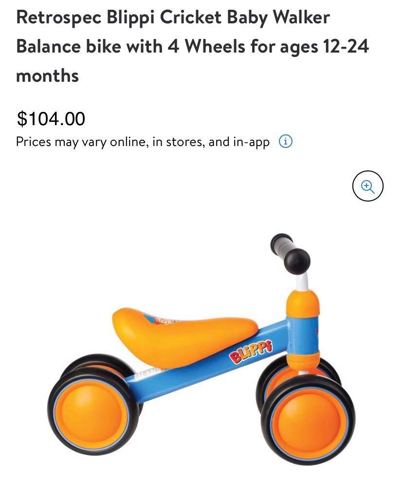 Blippi balance bike sales