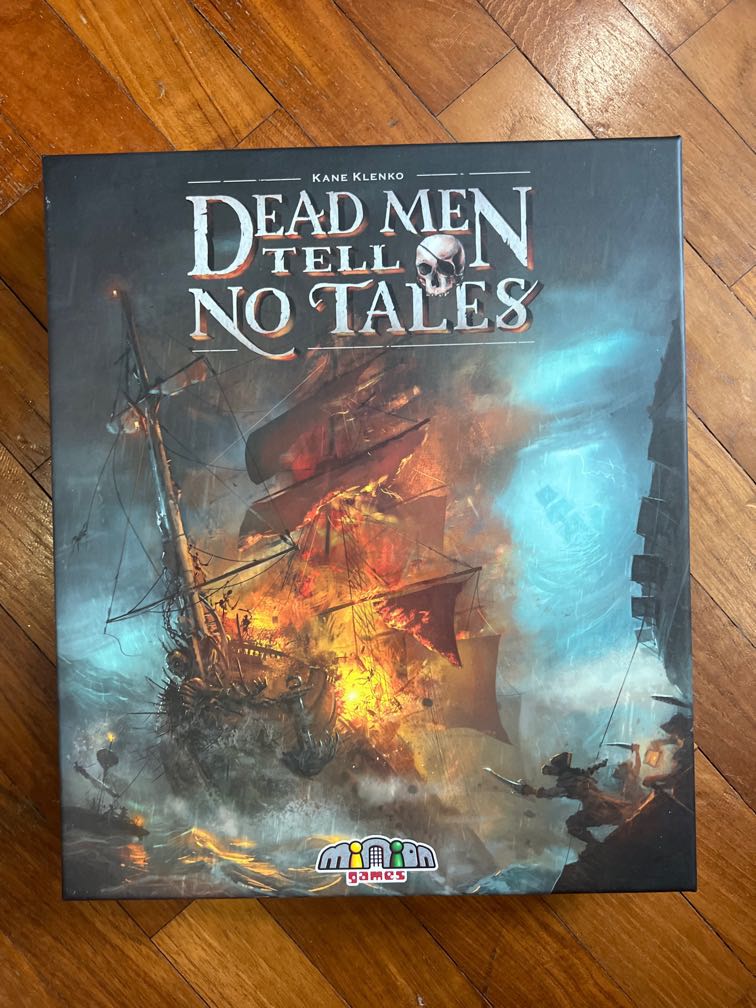 Board game dead men tell no tales strategy game for 1 to 5 players
