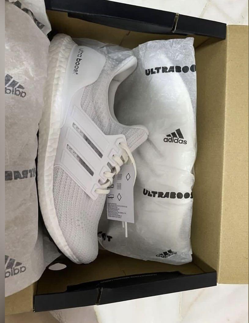 Brand New Adidas Shoe UltraBoost White BB6169 Men s