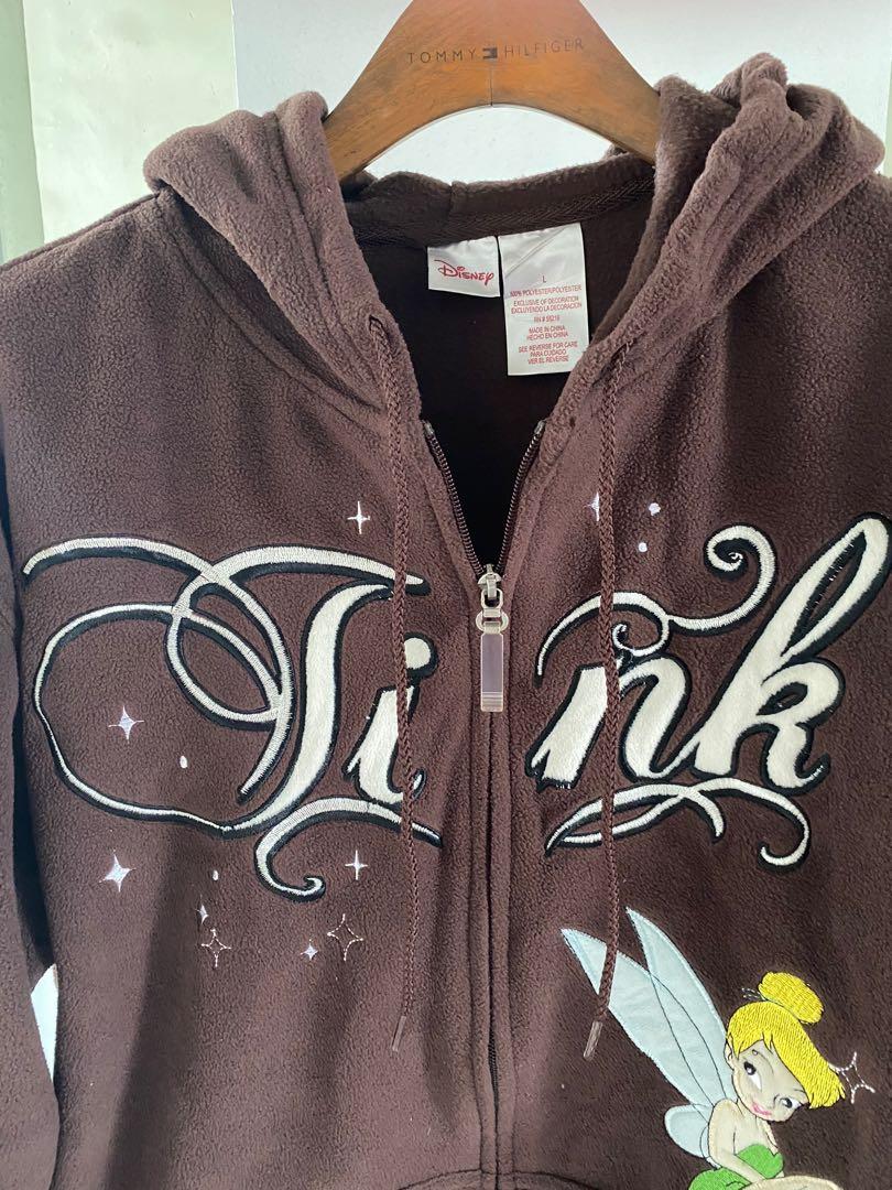 Tinkerbell zip up hoodie new arrivals