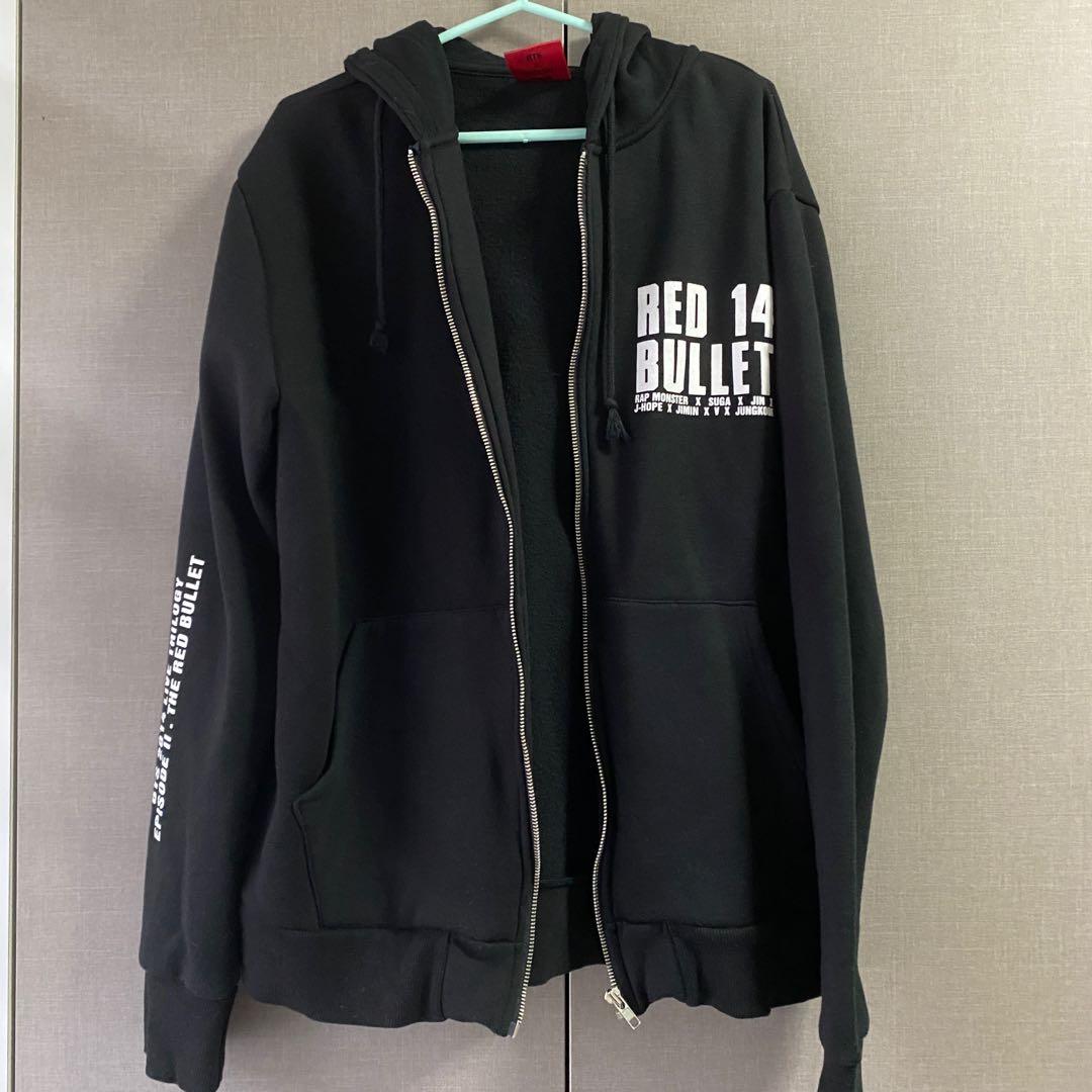 BTS The Red Bullet Concert Official Zip Up Hoodie Jacket, Hobbies