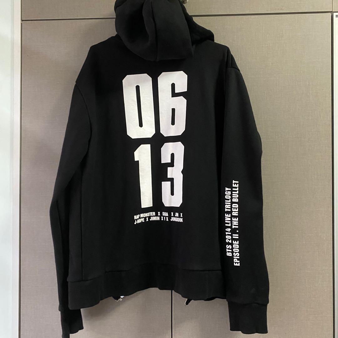 BTS The Red Bullet Concert Official Zip Up Hoodie Jacket, Hobbies