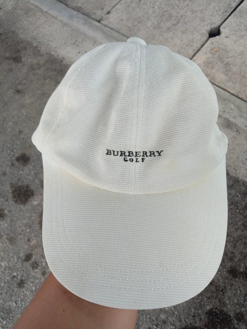 Burberry golf visor hot sale