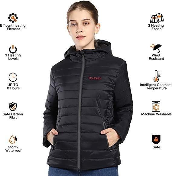 Conqueco heated jacket online