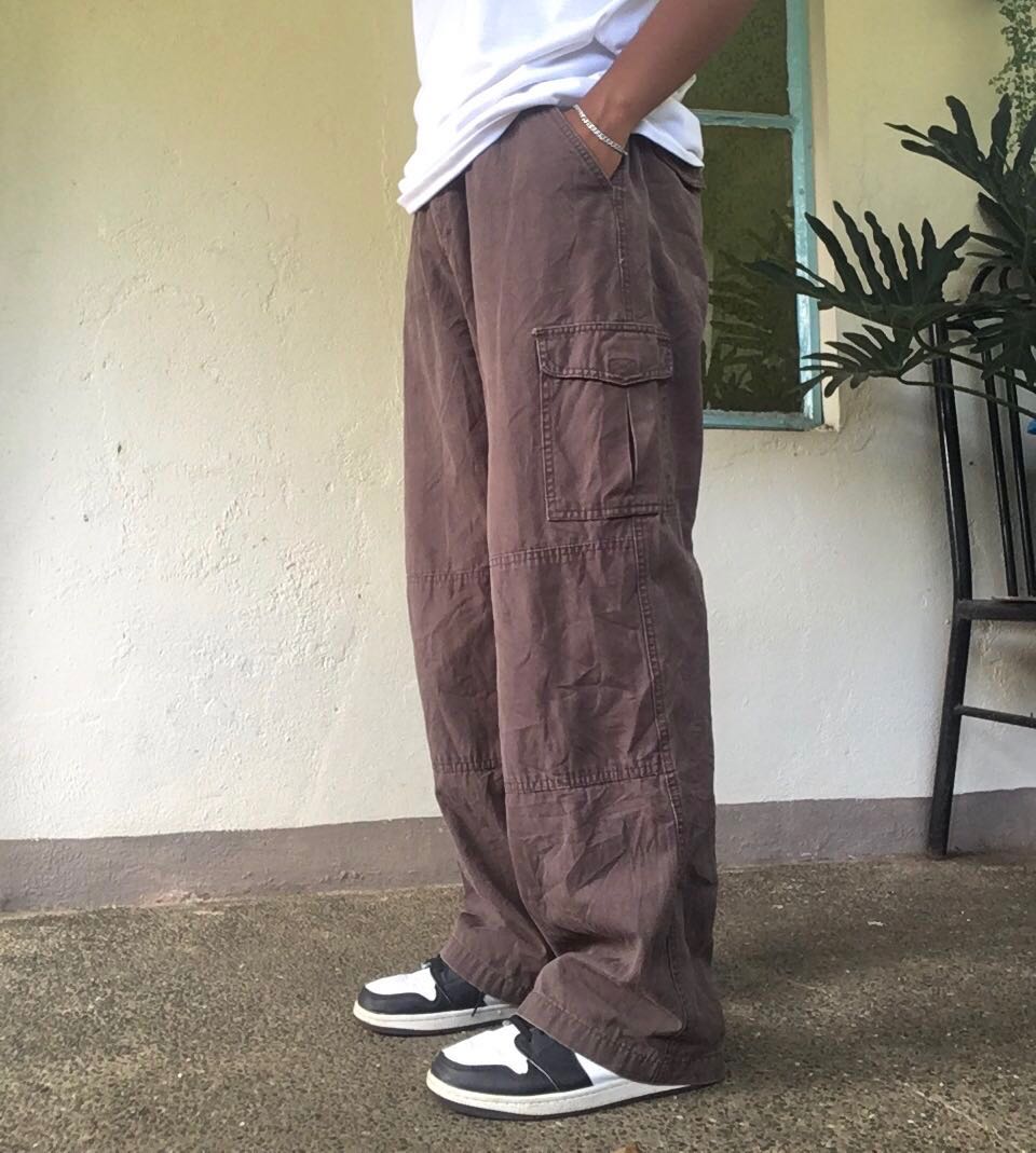 Cargo Baggy Pants by Cabela s Dark Brown Men s Fashion Bottoms