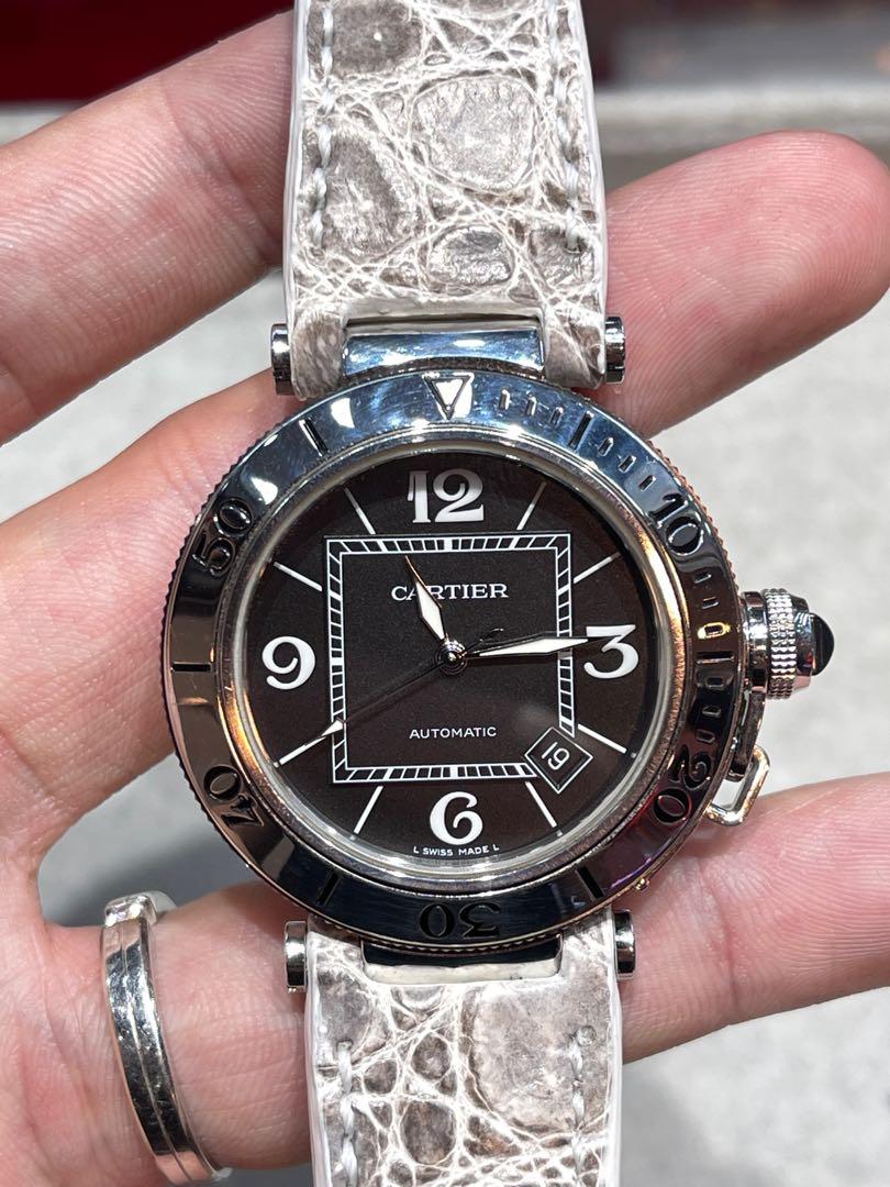 Cartier pasha hotsell seatimer price