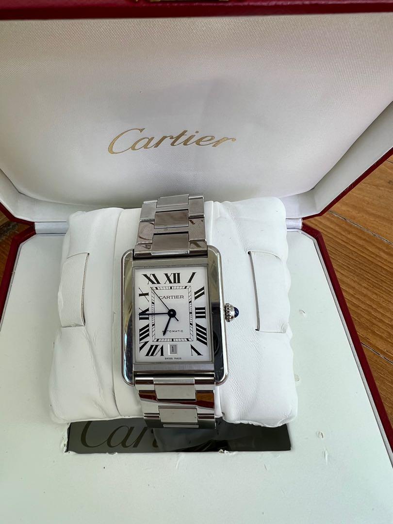Cartier Tank Solo Xl For 4 400 For Sale From A Seller On 53 OFF