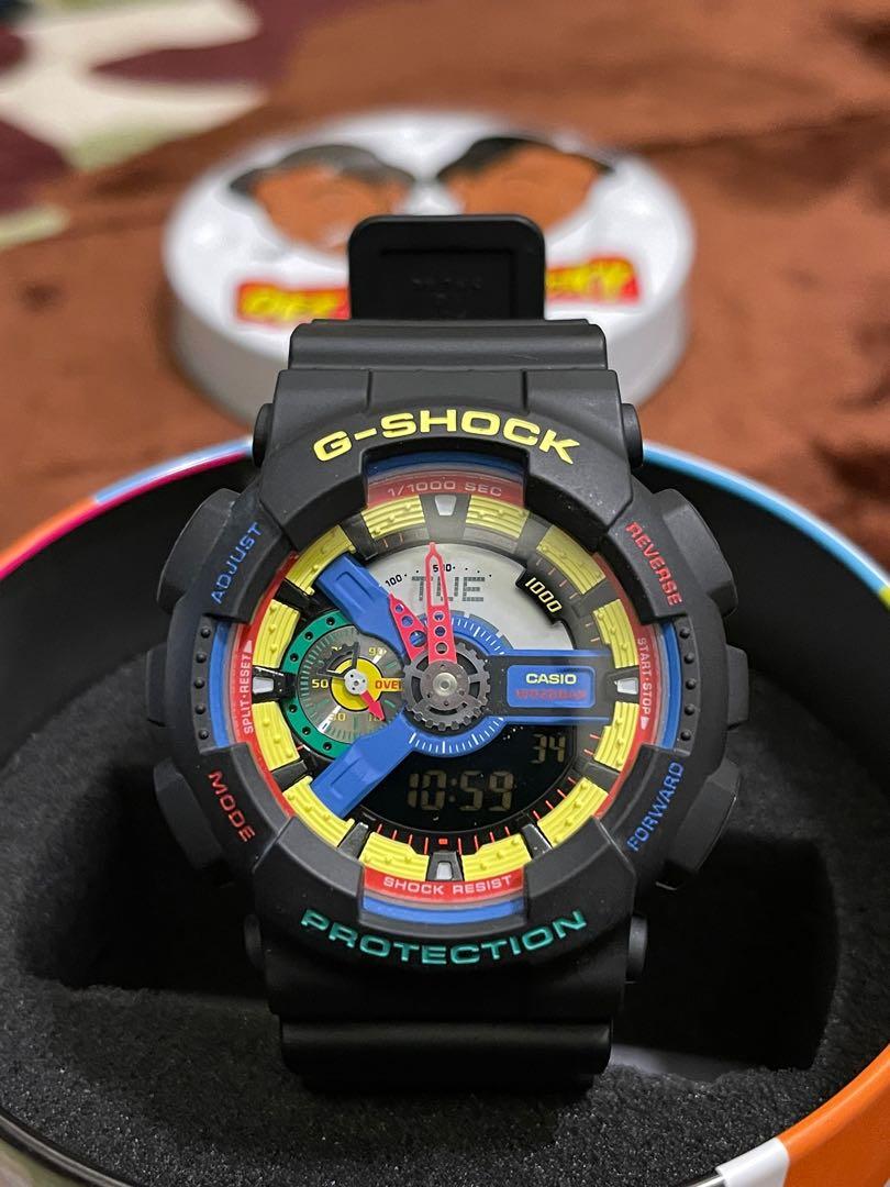 Casio G-Shock GA-110DR-1A Dee and Ricky Black Edition