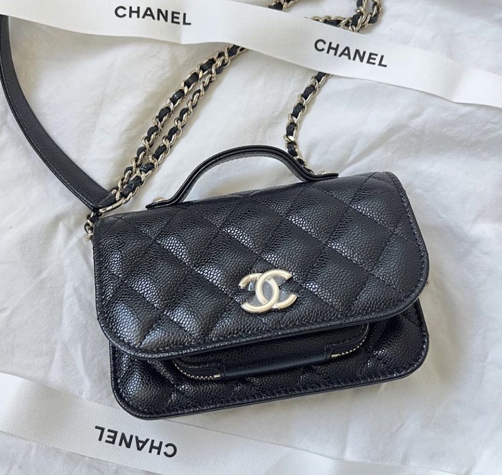Chanel Mini Business Affinity WOC, Luxury, Bags & Wallets on Carousell
