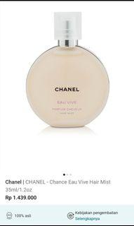 Chanel Vive Hair Mist Ori New