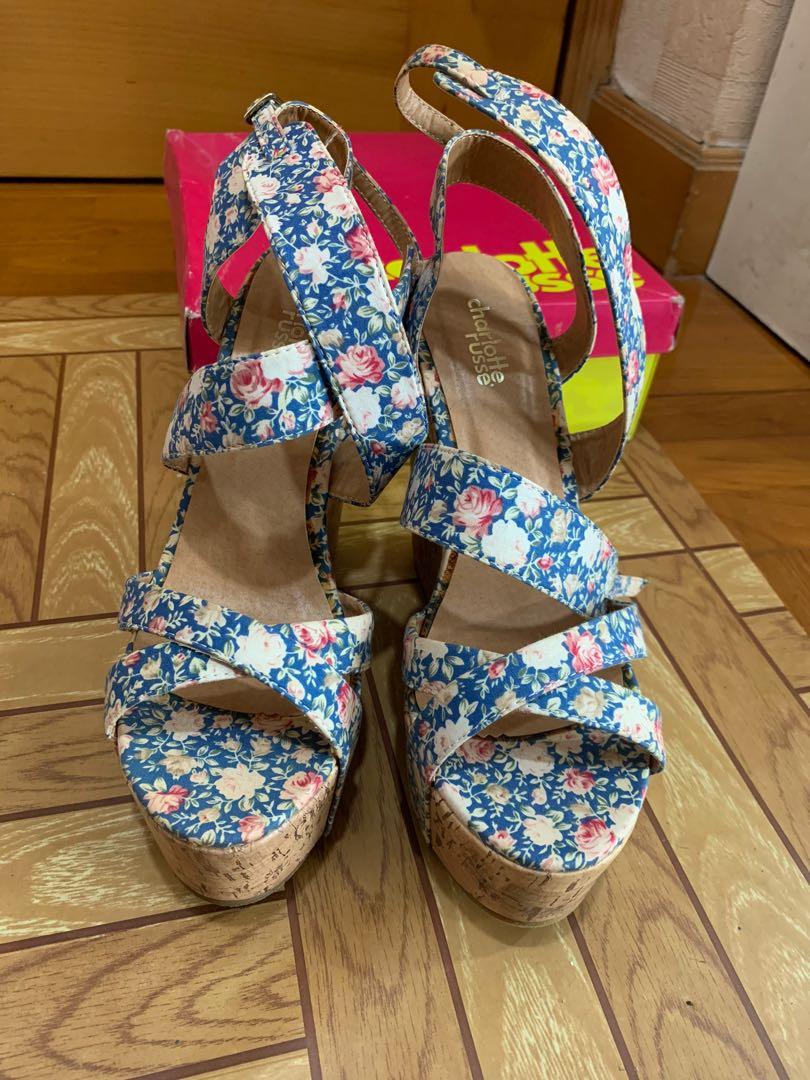Charlotte Russe High Heels Sandals Platform Shoes