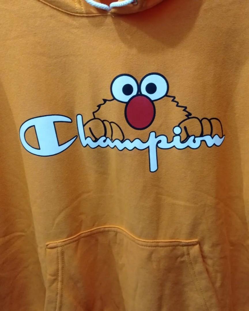 Champion hoodie 2025 elmo