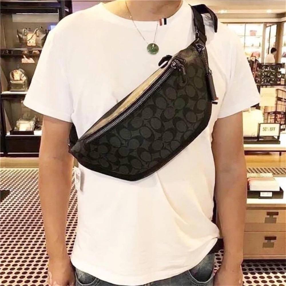 Coach mens new arrivals waist bag