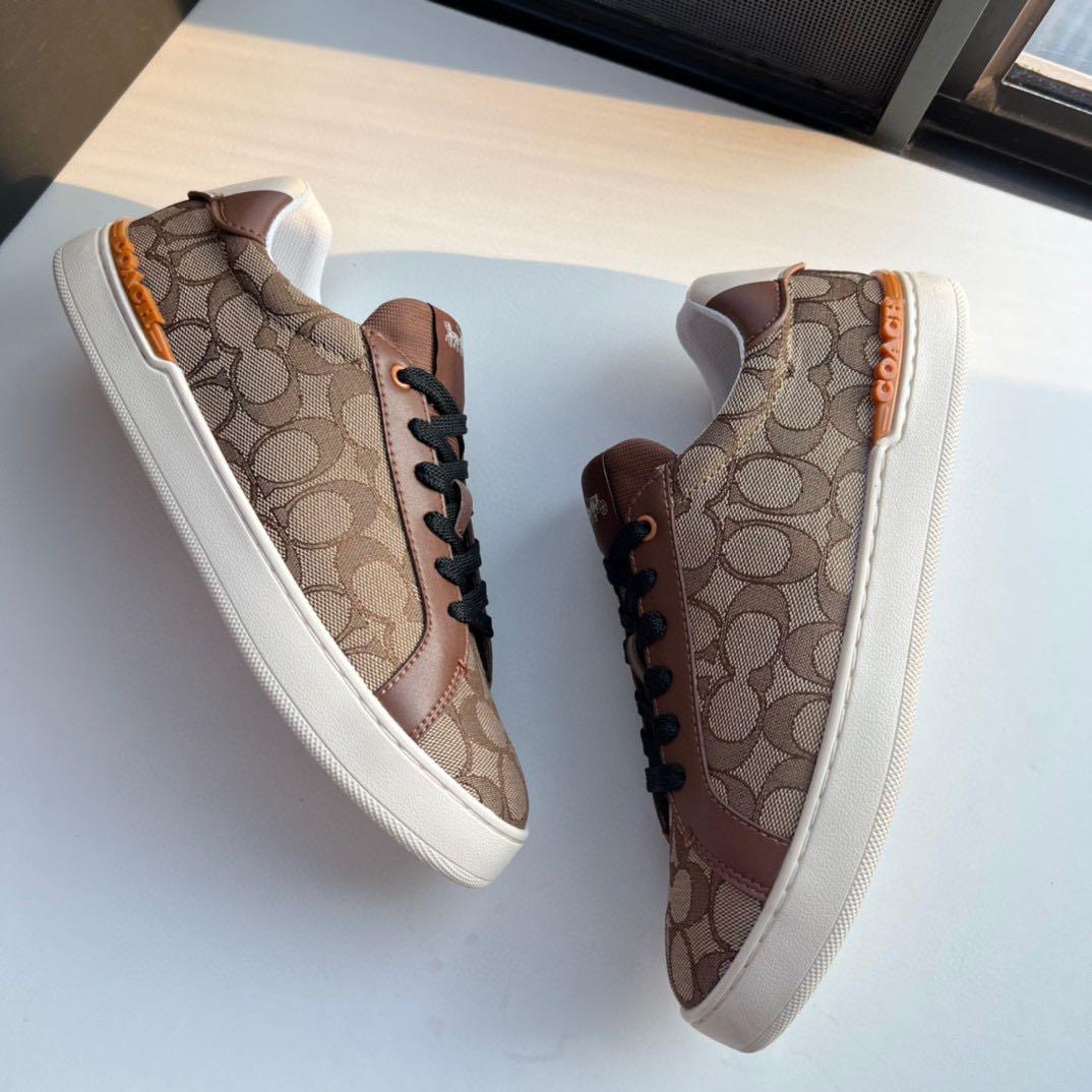 CLIP LOW TOP SNEAKER (COACH C5981) KHAKI. Size 8 cu478_mpl_a0?$mobileProductV6$ main image 3