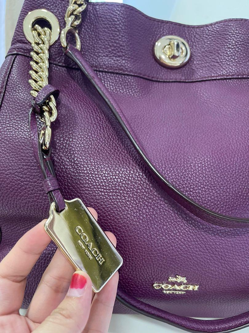 Coach edie dark on sale berry