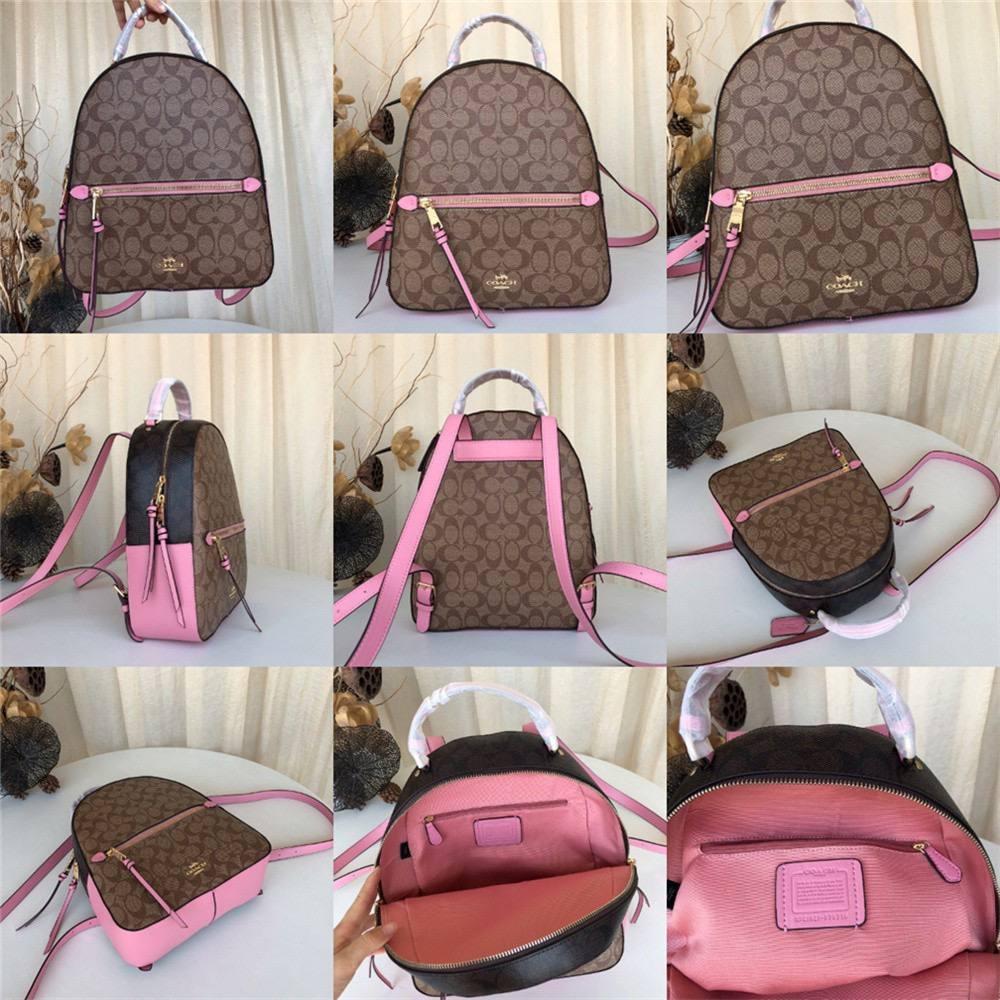 Coach F76624 F77688 F76622 F76715 C2856 3054 Jordyn Backpack Leather Signature Women Zip Bag LeaTher On stock SalesMy Only 1 2 day shipping