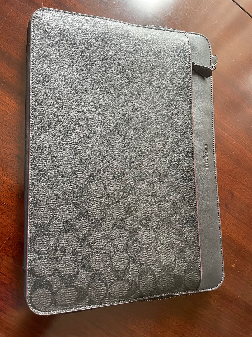 Coach laptop bag, Men's Fashion, Bags, Belt bags, Clutches and Pouches