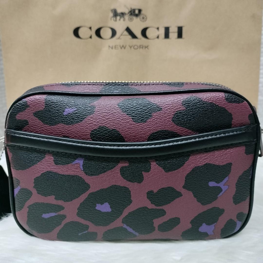 Coach jes hotsell crossbody leopard