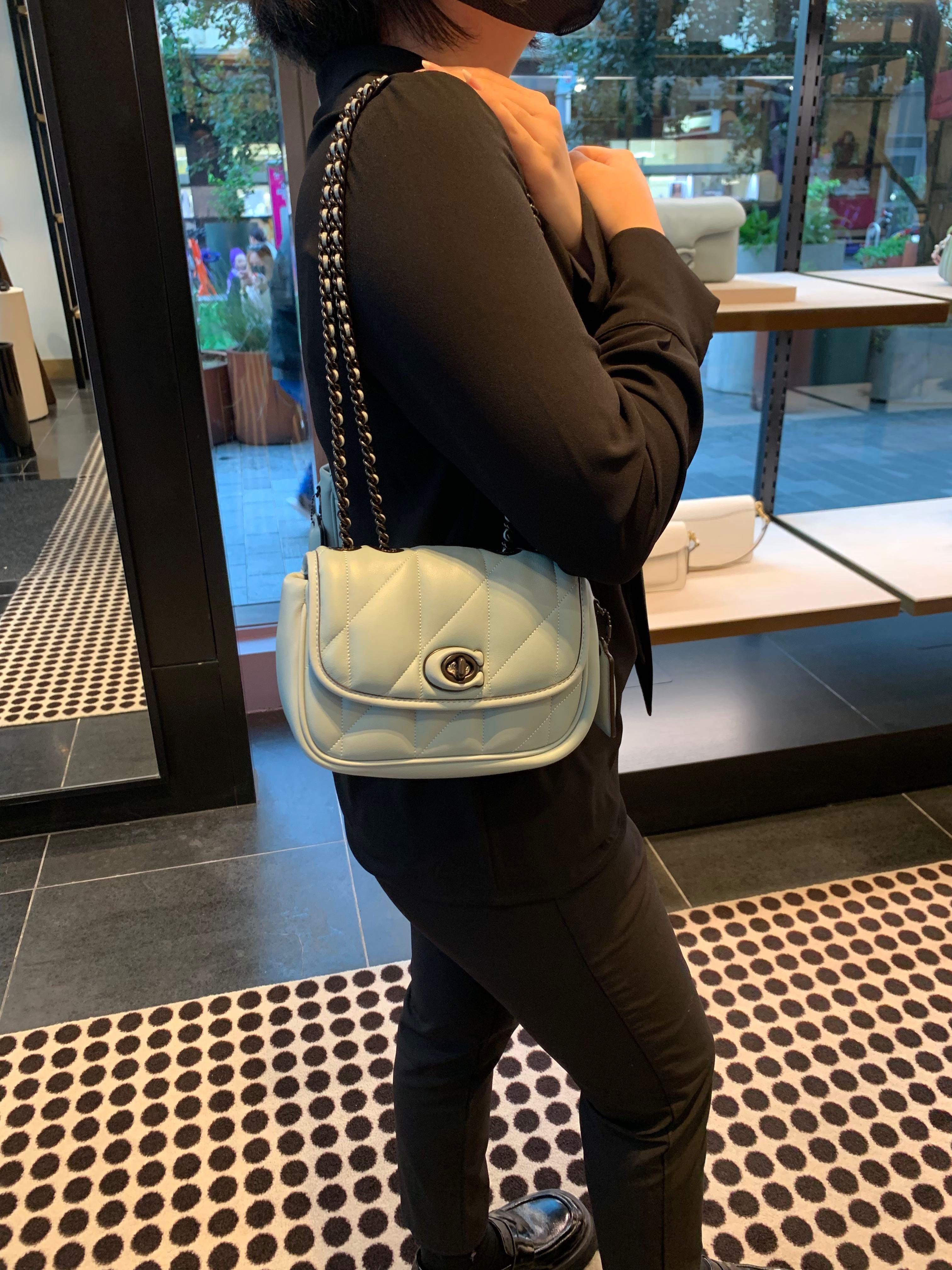 COACH 'pillow Madison' Shoulder Bag in Blue