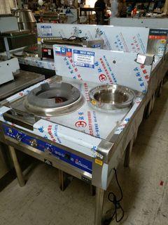 COMMERCIAL HIGH PRESSURE SINGLE BURNER GAS STOVE AS IS