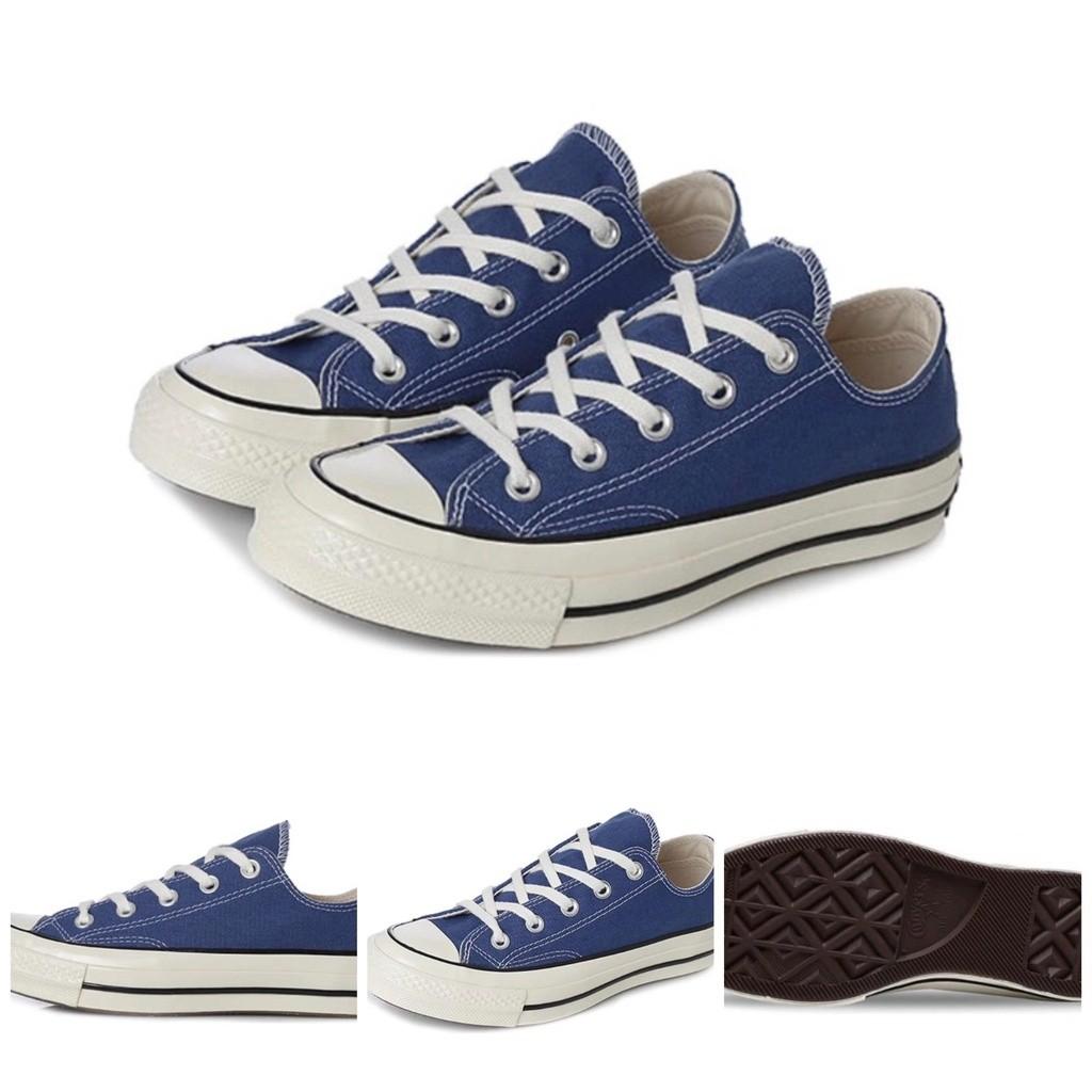 CONVERSE (Navy Blue) 1970s Low Cut chuck Taylor, Luxury, Sneakers &  Footwear on Carousell
