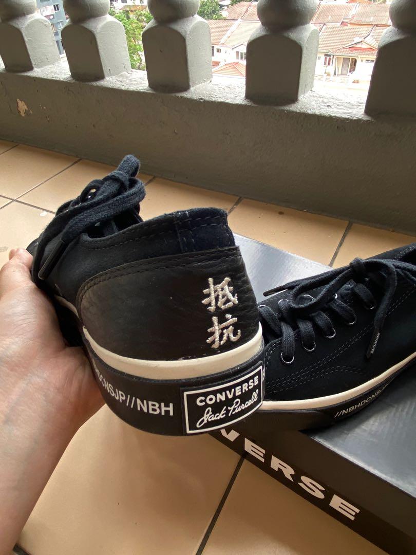 Converse x neighborhood jack purcell ox shop