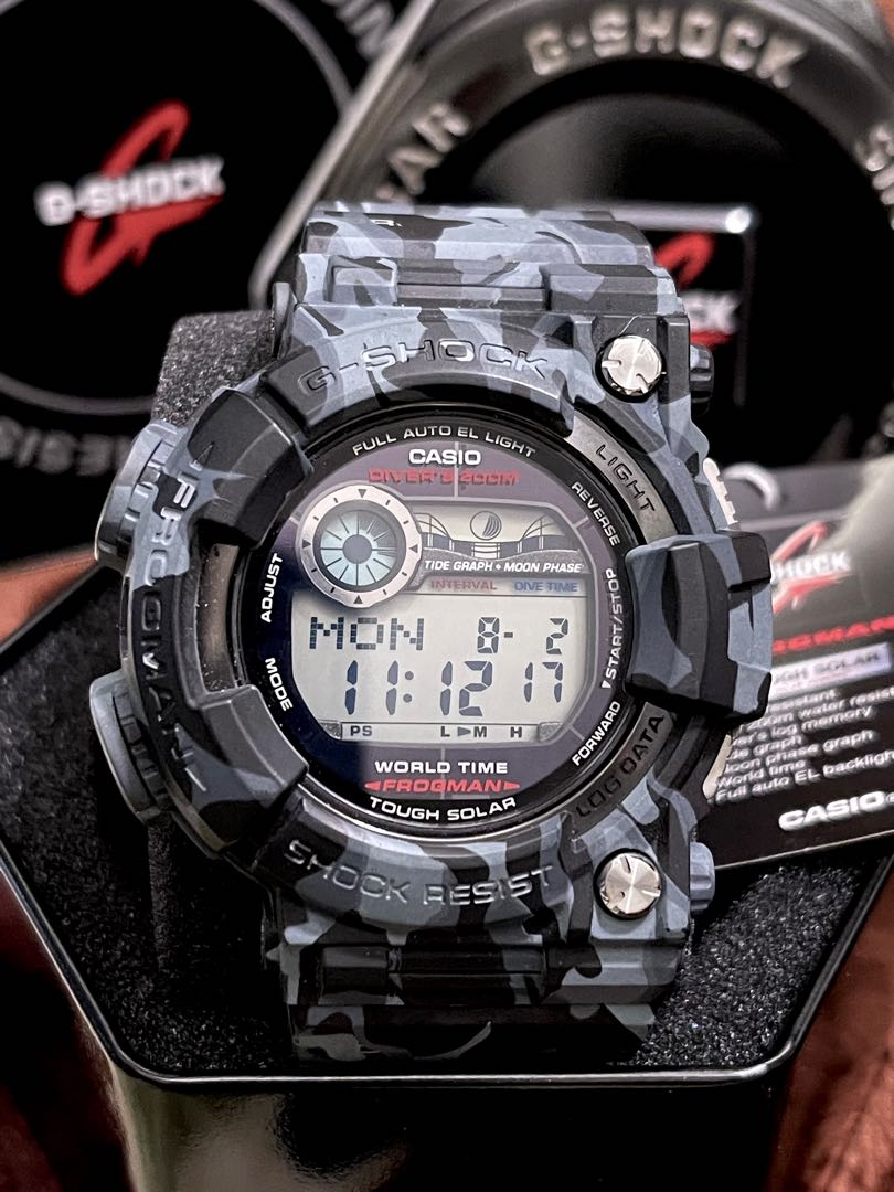 G shock frogman camouflage sales