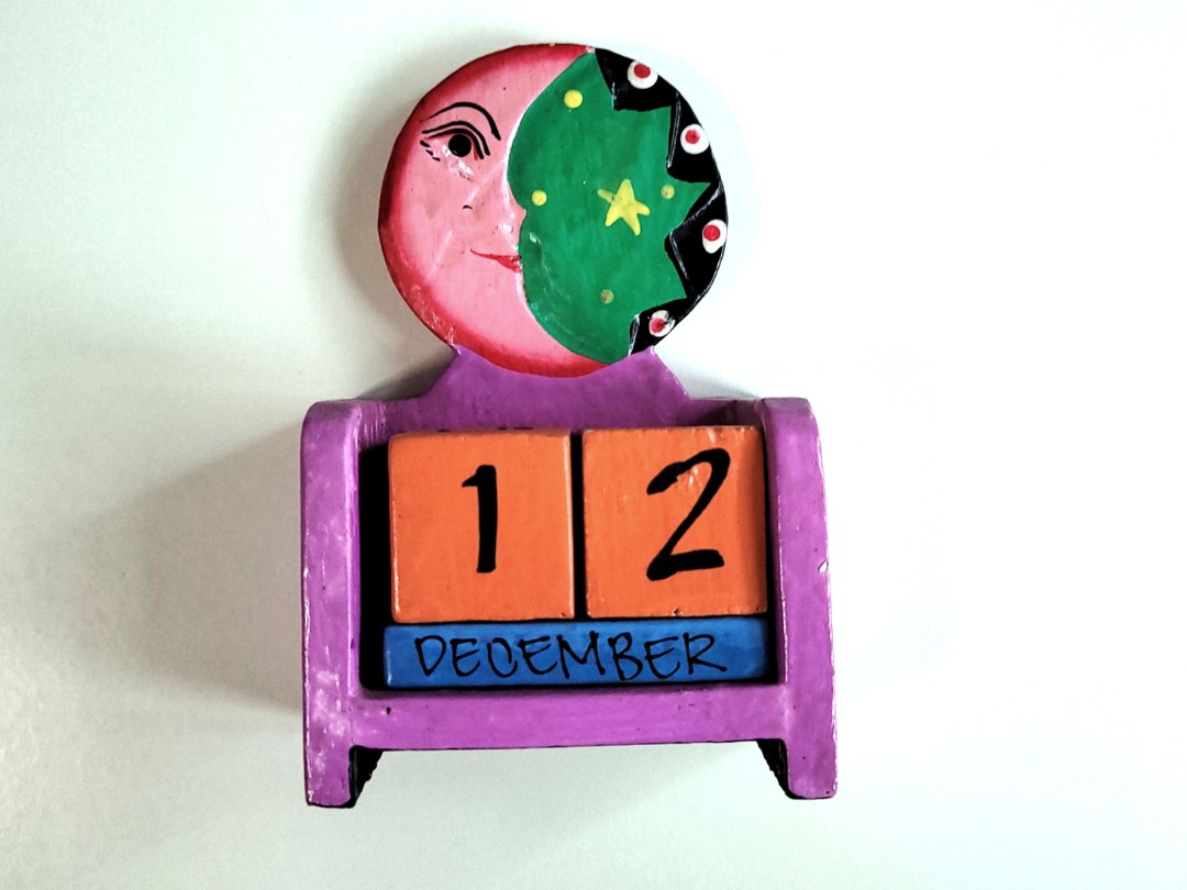 Dates Calendar Display Art Craft Memento, Hobbies & Toys, Stationery